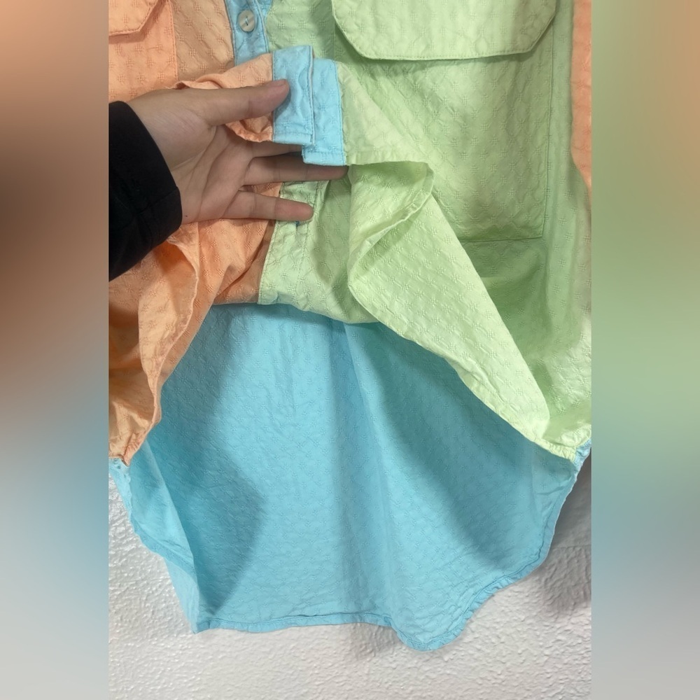 Roller Rabbit Multicolored Collared Long Sleeve B… - image 7